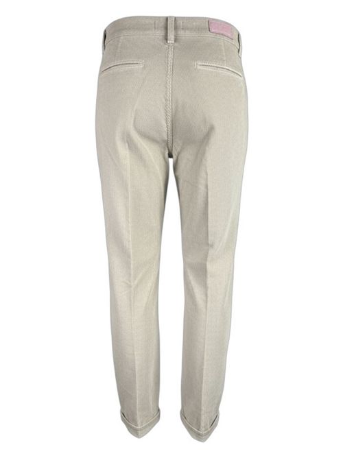 pantalone donna in velluto sabbia Atelier Cigala's | 344-TVS28148